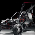 light sport aircraft by SkyRunner with a black background