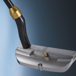luxury putters by Valgrine a up close shot of a putter