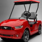 Golf Cars by CaddyShack a red golf cart