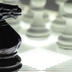 Luxury Chess sets by Purling London Luxury Chess Sets features a black and white chess pieces on a chess board