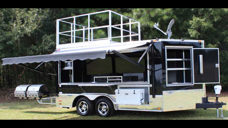 tailgating trailers by Ready-2-Roll Trailers