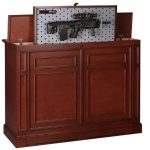 gun concealer tactical walls a discreet cabinet that hides and secures your weaponry