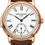 watches featuring patek-philippe gold watch with leather band